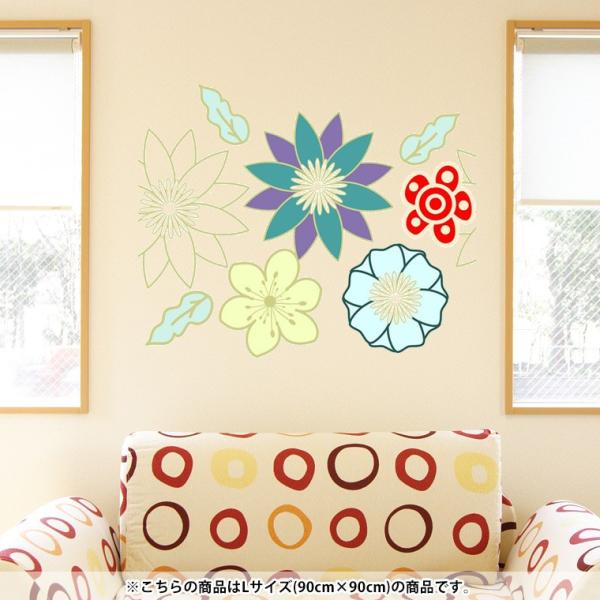 EH[XebJ[  90×90cm V[   ǎ ͂  JbeBOV[g wall sticke  p@W@ 000918