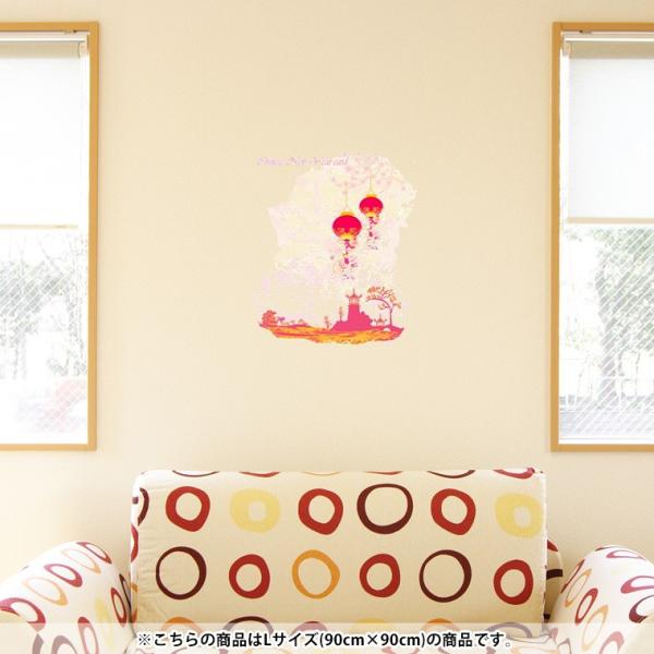 EH[XebJ[  90×90cm V[   ǎ ͂  JbeBOV[g wall sticke  a@a@sN 005667