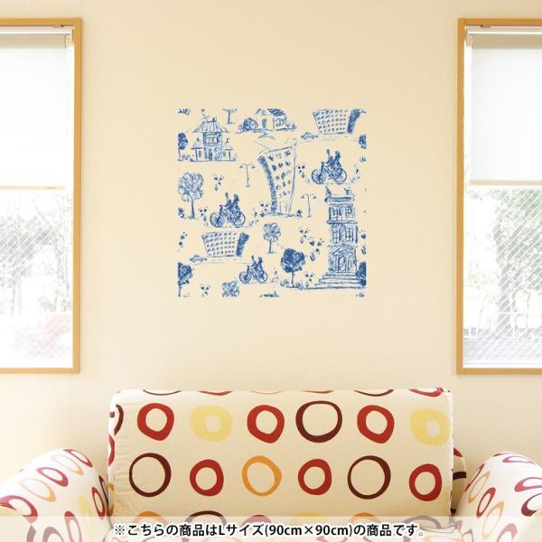 EH[XebJ[  90×90cm V[   ǎ ͂  JbeBOV[g wall sticke  CXg@]ԁ@@u[ 008777