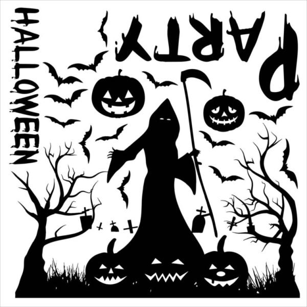 nEB nEB[V[EH[XebJ[ halloween ڂ ΂ ^   l trick or treat َq 90×90cm
