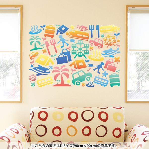 EH[XebJ[  90×90cm V[   ǎ ͂  JbeBOV[g wall sticke  Jt@V̖؁@][g 014088