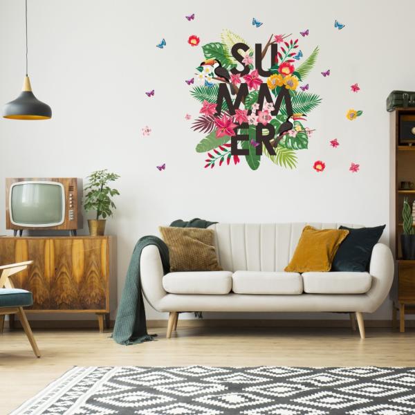 āV[EH[XebJ[ summer ċx Ղ Ђ܂ C z SURF  90×90cm