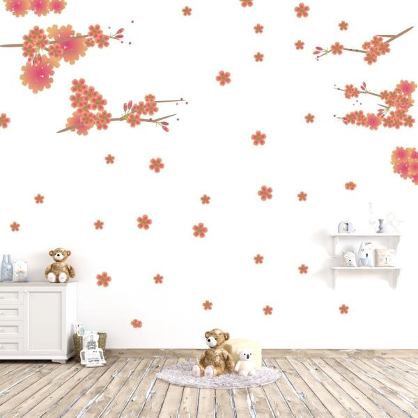 EH[XebJ[  590×1327mm wall sticker ЂȍՂ ЂȂ܂ ̐ߋ ~  t   EH[XebJ[ 017171