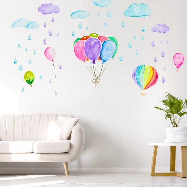 EH[XebJ[  590×1327mm wall sticker J rainy day rainy season AWTC z P p[eB[ EH[XebJ[ 017236