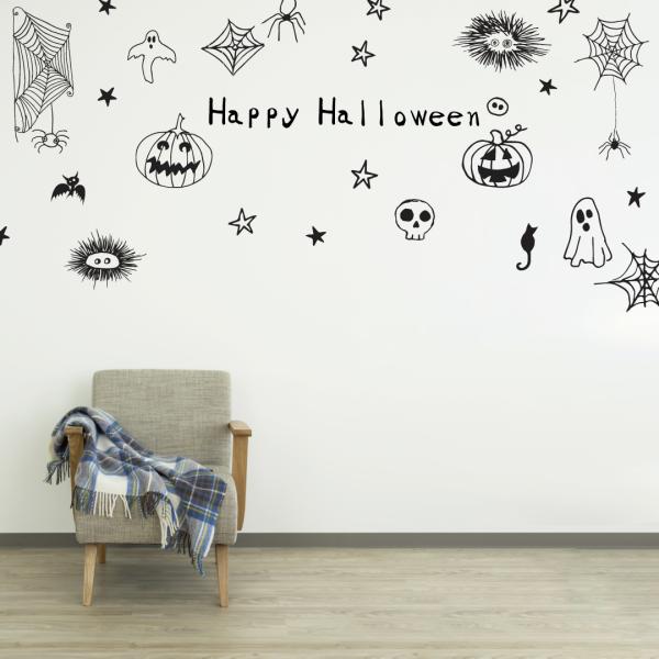 EH[XebJ[  590×1327mm wall sticker Halloween nEB mg[  ڂ p[eB[ EH[XebJ[ 017405