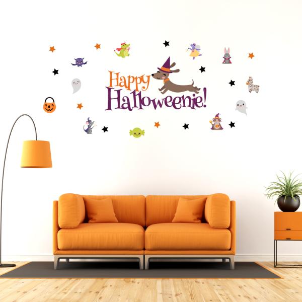 �n���E�B�� �n���E�B�[�����E�H�[���X�e�b�J�[ halloween  600×1350mm�@���ڂ���@���΂��@��  ���킢�� �p�� �� cute�@019720