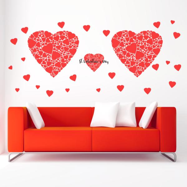 �o�����^�C���� �V�[�����E�H�[���X�e�b�J�[ �o�����^�C�� �E�H�[���X�e�b�J�[ ���� 600×1350mm �n�[�g ����t���@020707