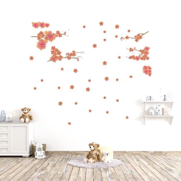 EH[XebJ[  390×877mm wall sticker ЂȍՂ ЂȂ܂ ̐ߋ ~  t   EH[XebJ[ 017171