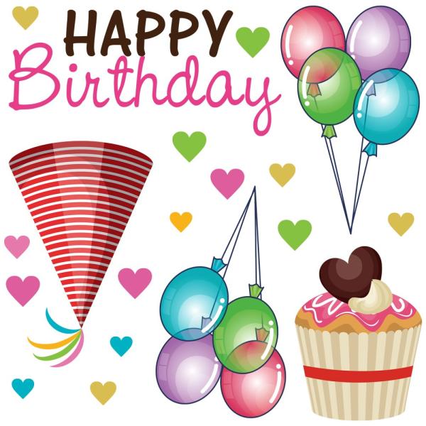 EH[XebJ[  190×427mm wall sticker a o[Xf[ j P[L D n[g EH[XebJ[ 013675