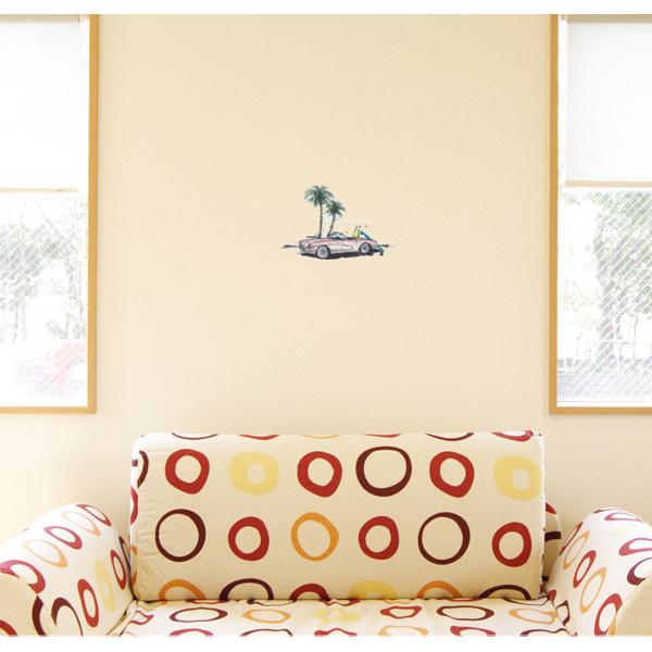 ウォールステッカー 飾り 30 30cm シール式 装飾 おしゃれ 壁紙 はがせる 剥がせる カッティングシート Wall Sticke ヤシの木 車 サーフィン Buyee Buyee 日本の通販商品 オークションの代理入札 代理購入