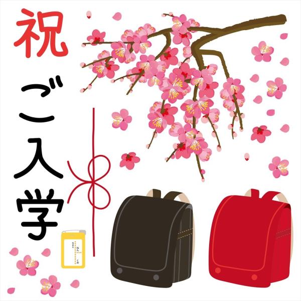 EH[XebJ[  190×427mm wall sticker t spring  ~   w 015477