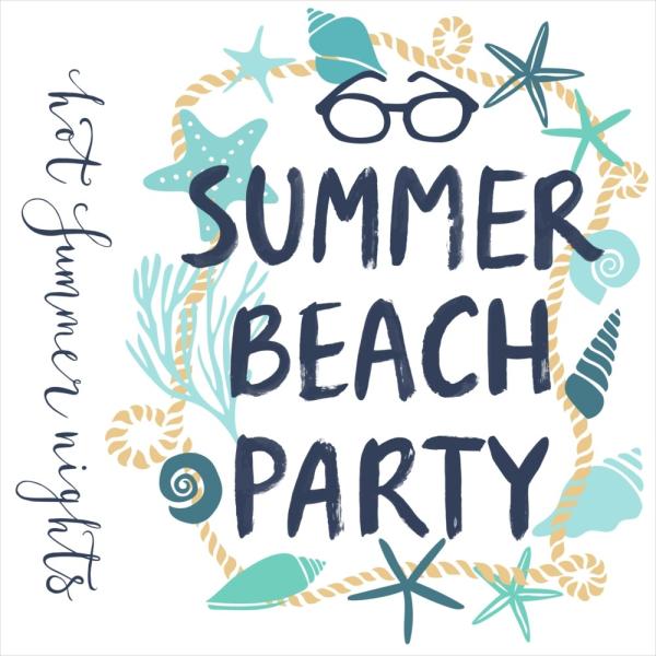 āV[EH[XebJ[ summer ċx Ղ Ђ܂ C z SURF  30×30cm