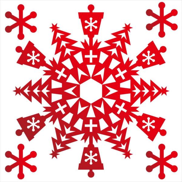 EH[XebJ[ NX}X Christmas  10×10cm SSsize V[  I[ig c[ [X  xmas Xmas
