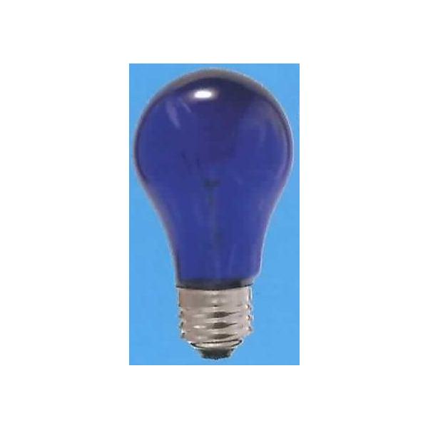 セール品　旭光電機　一般球耐熱透明カラーランプ　PS55 E26 110V-40W(BT) ブルー 【品番：004691】 KS倉庫 平日11時までのご注文で当日発送可！