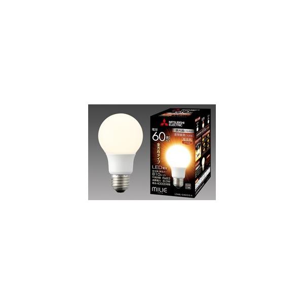 MILIE 三菱電機 LED電球 LDA8L-G/60/D/S-A 口金E26 一般電球60形 調光