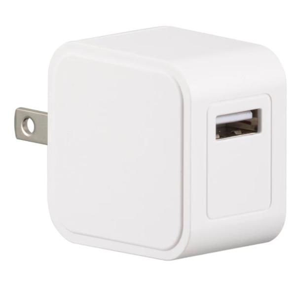 オーム電機 MAV-A5WA-W AudioComm 1A対応AC充電器 Type-A 5W 【品番:01-7362】