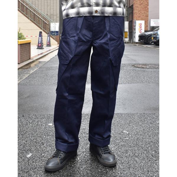 ROYAL NAVY（ロイヤルネイビー） イギリス軍 カーゴパンツ ネイビー