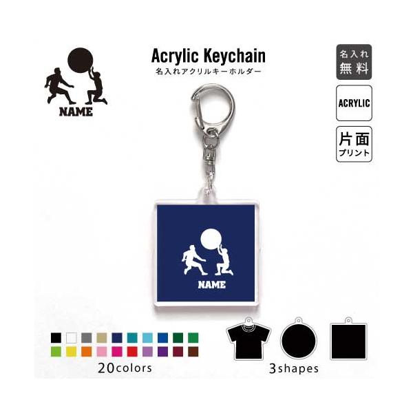 キンボール  アクリル キーホルダー 名入れ アクキー チャーム  キネスシス ボール 大きい マイナー スポーツ