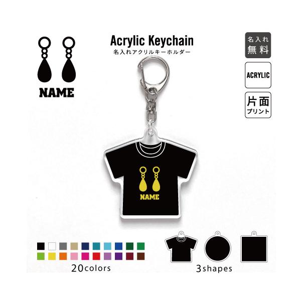 ジュエリーショップ1  アクリル キーホルダー 名入れ アクキー チャーム