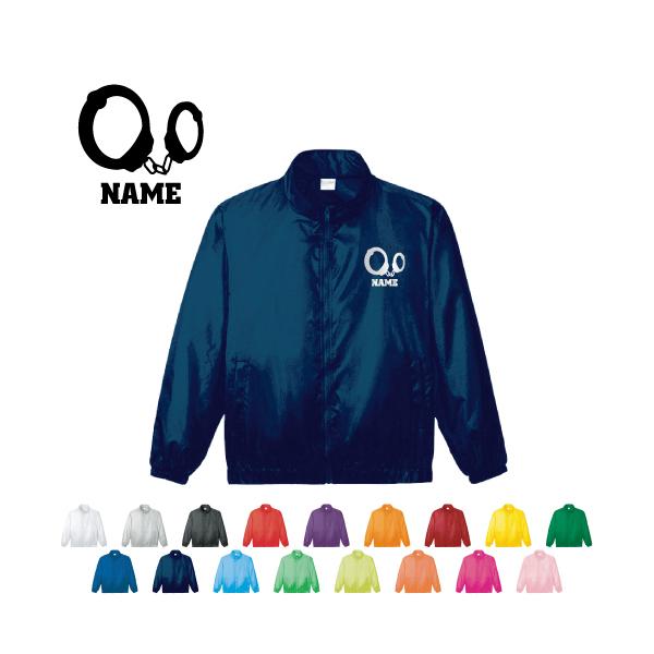 警察グッツ　私服警察官用ブルゾン 警察2 名入れイベントブルゾン ジャンバー チームウェア ドッグ