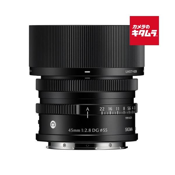 シグマ 45mm F2.8 DG Contemporary Lマウント用 ブラック