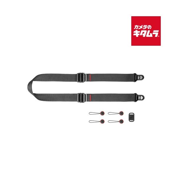 他サイト： ピークデザイン SLL-BK-3 スライドライト ミラーレス 小型一眼レフ用ストラップ ブラックの商品画像
