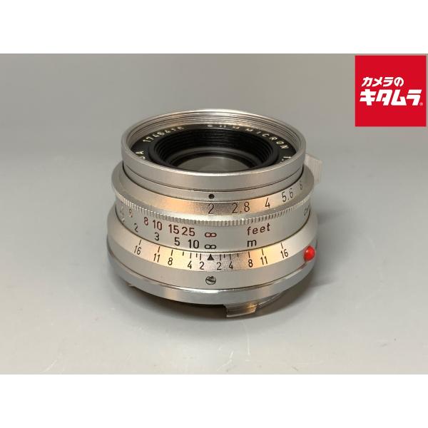 LEICA - しん　Summicron 35mm f2.0 8枚玉　ドイツ製 Leica Summicron 35mm f/2 1st 8枚玉 【整備済み】 – Doppietta
