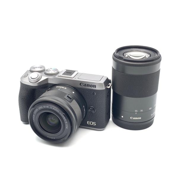 在庫一掃】 カメラのキタムラ店キヤノン EOS Kiss M2 ダブルズーム
