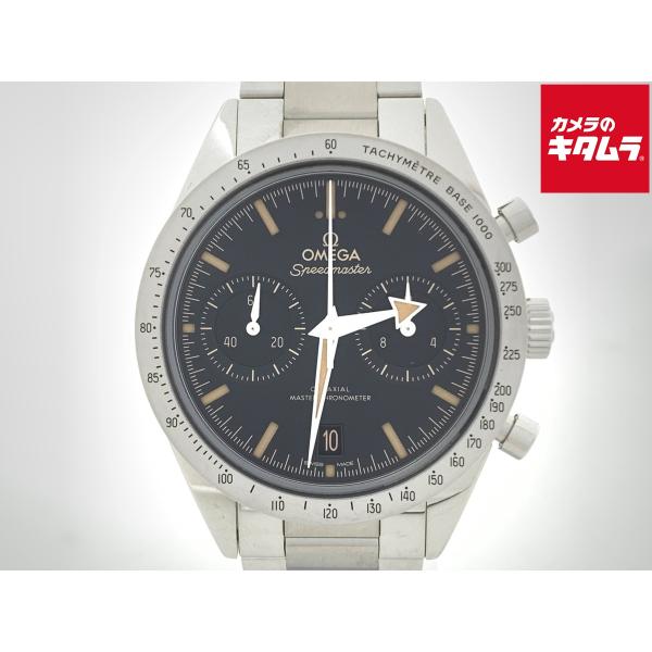 中古】 【美品】 オメガ(OMEGA) スピードマスター 57 ブラック 332.10