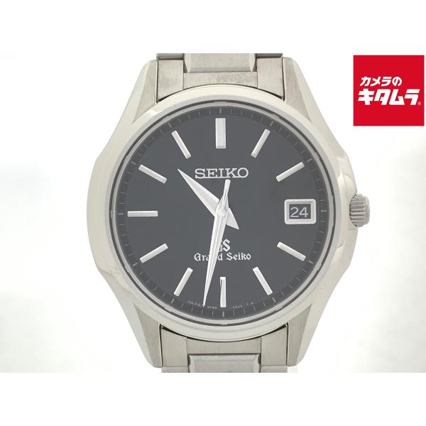 グランドセイコー SBGV015 中古品 中古】 【良品】 グランドセイコー クォーツ ブラック SBGV015/9F82
