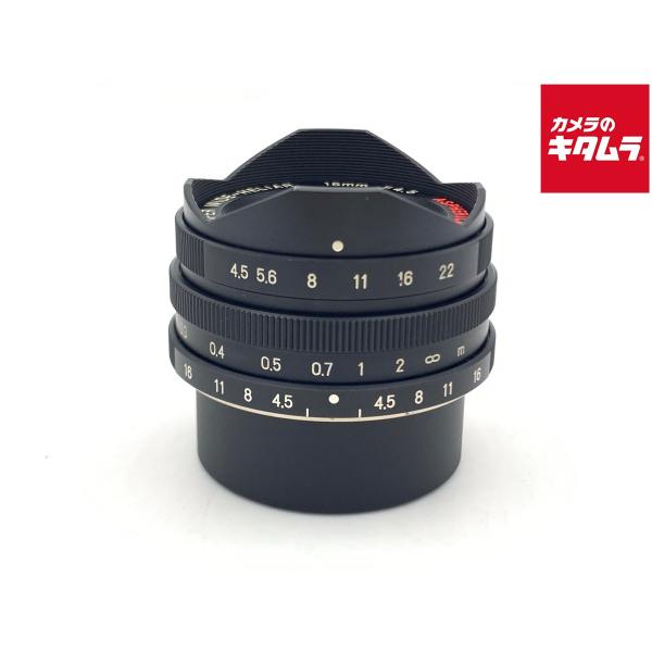 【中古】 【良品】 フォクトレンダー スーパーワイドヘリア 15mm F4.5 Aspherical ブラック