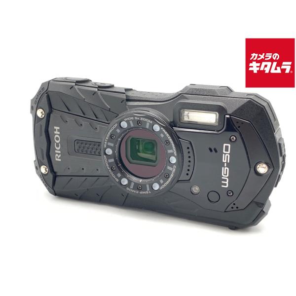 中古】 【並品】 リコー WG-50 ブラック : カメラのキタムラヤフー店