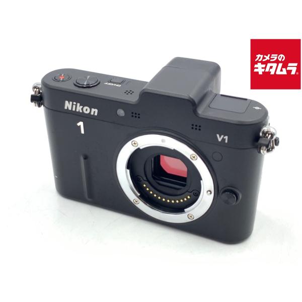 【美品】Nikon1 V1 ボディ ブラック 中古】 【並品】 ニコン Nikon1 V1 ボディ ブラック : カメラの