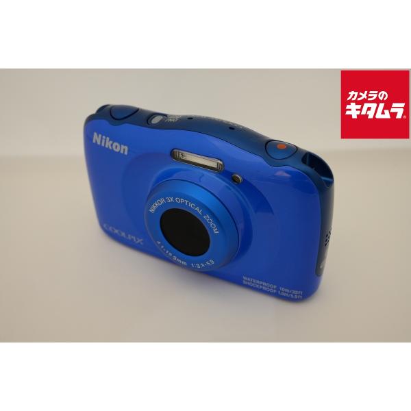中古】 【難あり品】 ニコン COOLPIX W150 ブルー : カメラの