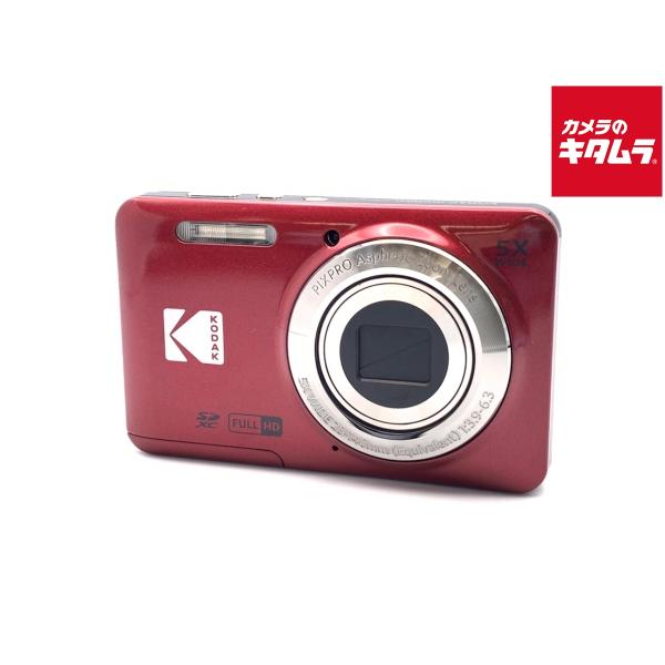 中古】 【良品】 コダック PIXPRO FZ55 ボディ レッド : カメラの