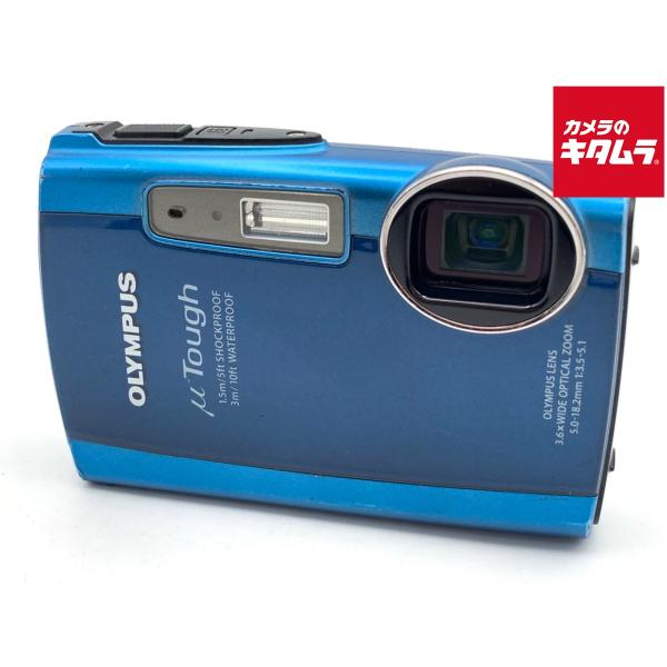 中古】 【難あり品】 オリンパス μTOUGH-3000 ブルー : カメラの
