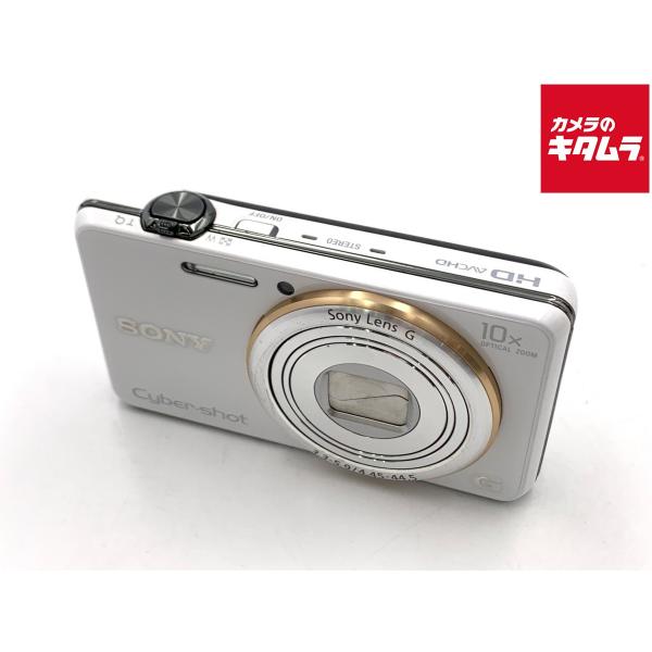 中古】 【並品】 ソニー Cyber-shot DSC-WX100 W ホワイト : カメラの