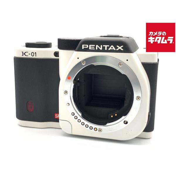 中古】 【並品】 ペンタックス K-01 ボディ ホワイト×ブラック