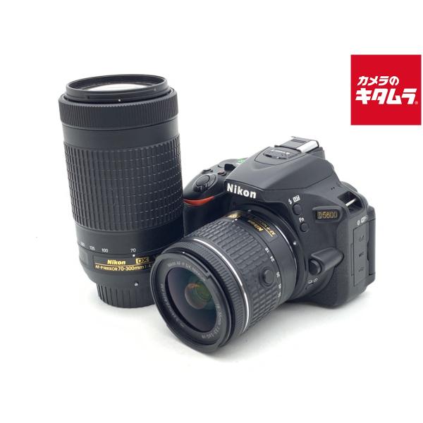 【未使用に近い】Nikon ニコン D5600 ダブルズームキット 超美品！ Nikon D5600 一眼レフカメラ ダブルズームキット