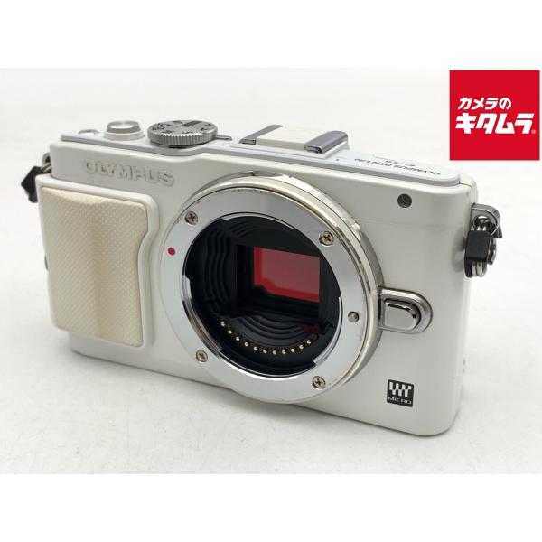 【中古】 【並品】 オリンパス PEN Lite E-PL6 ボディ ホワイト