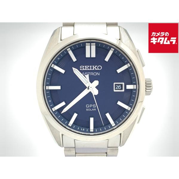 中古】 【美品】 セイコー アストロン ブルー SBXD033/3X32-0AA0
