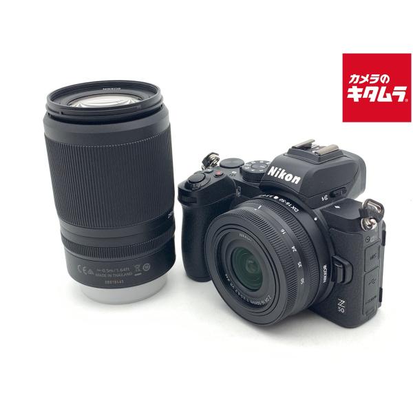 Nikon Z50 デジタル一眼レフカメラ（ズームキット） ニコン（Nikon） 【中古】 【良品】 Z50 ダブルズームキット : カメラ
