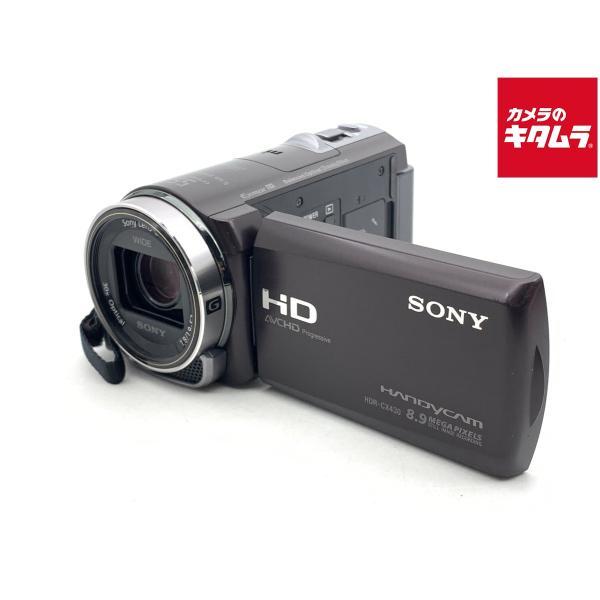 中古】 【並品】 ソニー HDR-CX430V ボルドーブラウン : カメラの