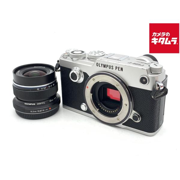 OLYMPUS PEN-F 12mm F2.0 レンズキット シルバー オリンパス（OLYMPUS） 【中古】 【並品】 PEN-F 12mm F2.0 レンズ