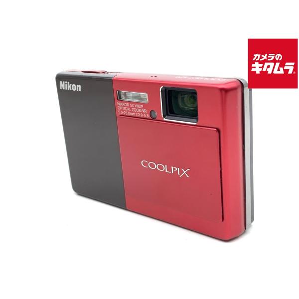中古】 【良品】 ニコン COOLPIX S70 クリスタルレッド : カメラの
