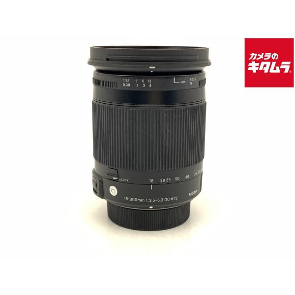 ■【美品中古】SIGMA 18-300mm F3.5-6.3/ニコンFマウント シグマ（SIGMA） 【中古】 【並品】 18-300mm F3.5-6.3 DC MACRO OS