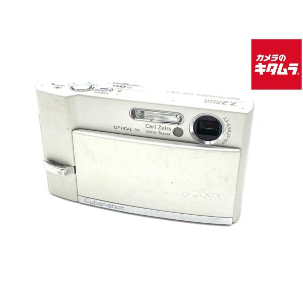 中古】 【並品】 ソニー Cyber-shot DSC-T30 シルバー : カメラの