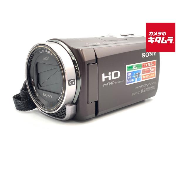 SONY デジタルHDビデオカメラレコーダーHDR-CX430V ⭐️動作確認済 中古】 【良品】 ソニー HDR-CX430V ボルドーブラウン : カメラの