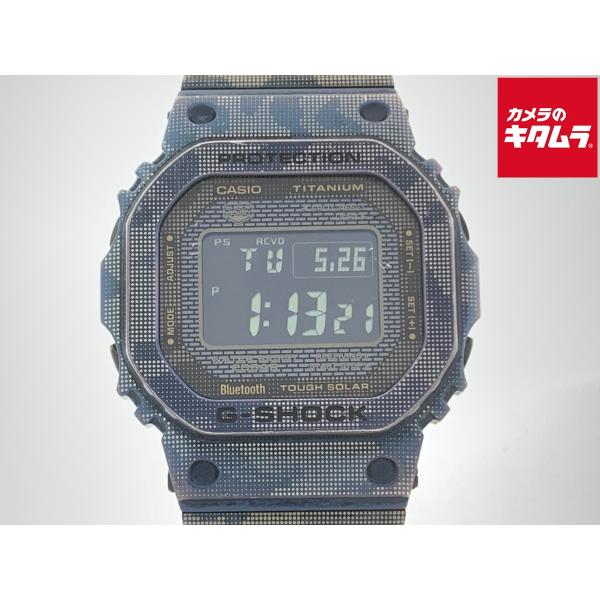 【中古美品】G-SHOCK GMW-B5000TCF-2JR 中古】 【並品】 カシオ G-SHOCK ブラック GMW-B5000TCF-2JR チタン