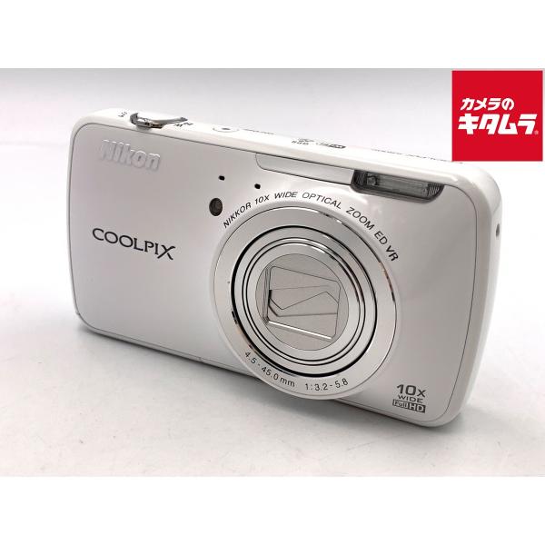 中古】 【良品】 ニコン COOLPIX S800c WH ホワイト : カメラの